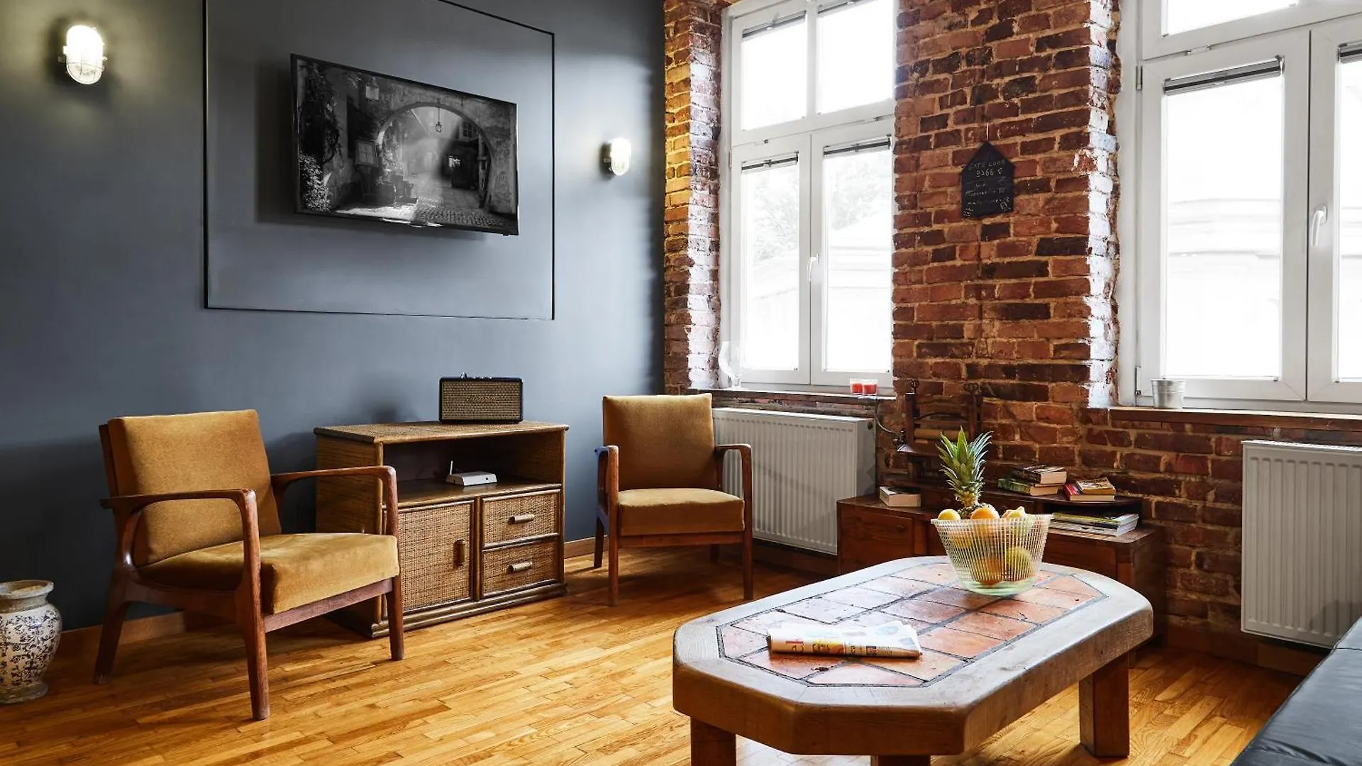 Loft Apartment Industrial Design Krakow Poland