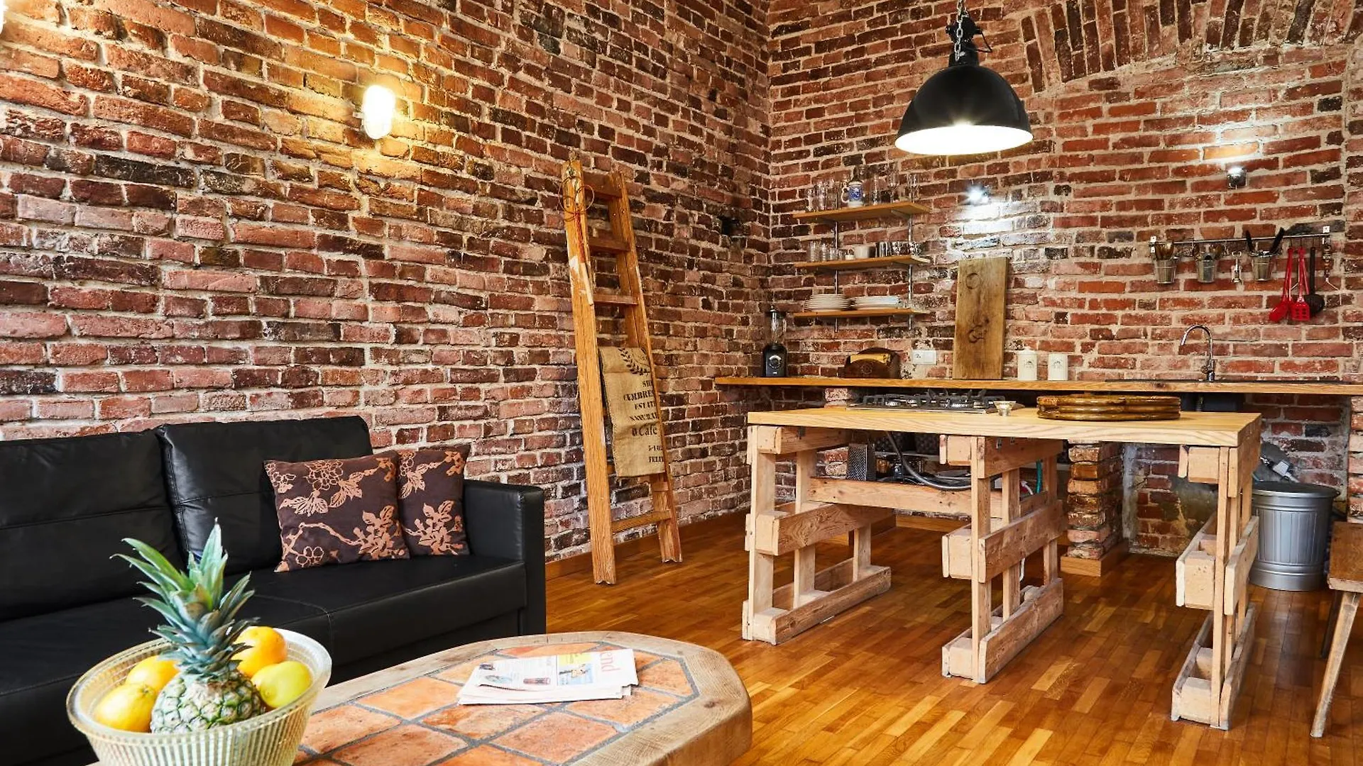 Loft Apartment Industrial Design Krakow Poland
