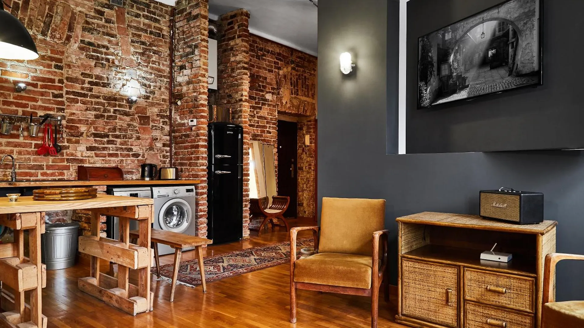 Loft Apartment Industrial Design Kraków